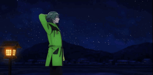 Anime Ayaka Drop Kick GIF