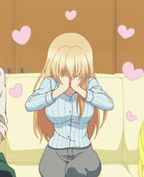 Anime Blush Chisato Love Is Like A Cocktail GIF