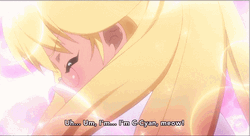 Anime Blush Hearts Show By Rock GIF