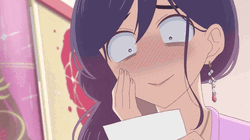 Anime Blush Kiss Him Not Me GIF
