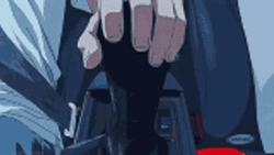 Anime Car Driver Overspeeding GIF