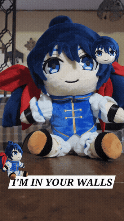 Anime Character I M In Your Walls GIF