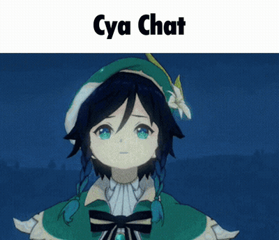 Anime Character Saying Cya Chat GIF
