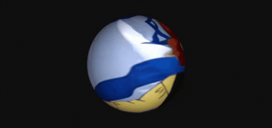 Anime Character Toy Globe GIF