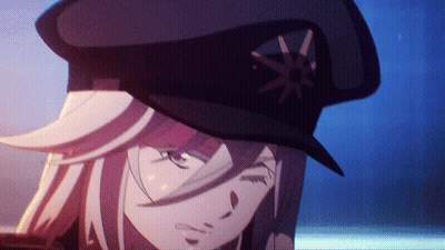 Anime Character Wearing Hat Close Up GIF