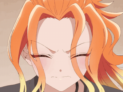 Anime Character With Orange Hair GIF