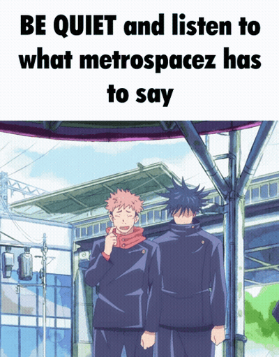 Anime Characters Be Quiet And Listen To What Metrospacez Has To S GIF