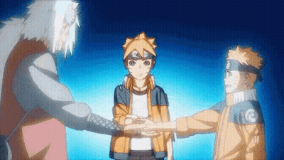 Anime Characters Holding Hands GIF