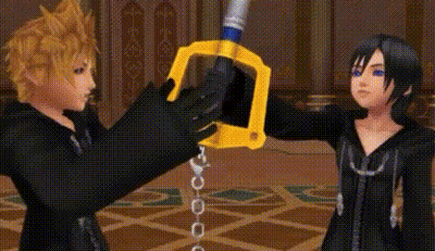 Anime Characters Holding Sword And Chain GIF