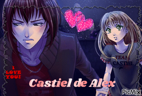 Anime Characters I Love You Castiel De Alex GIF