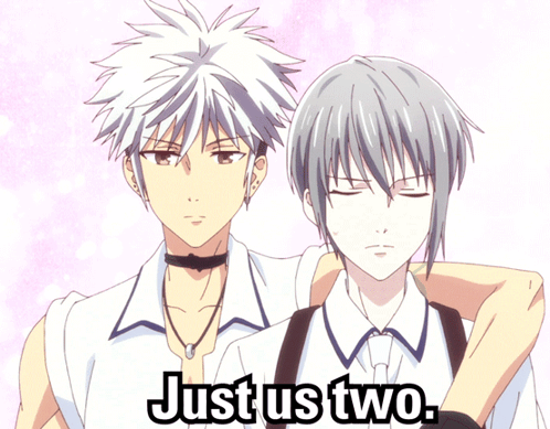 Anime Characters Just Us Two GIF