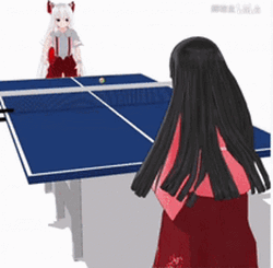 Anime Characters Ping Pong GIF