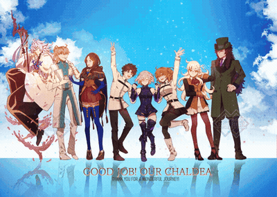 Anime Characters Saying Good Job Our Chaldea GIF