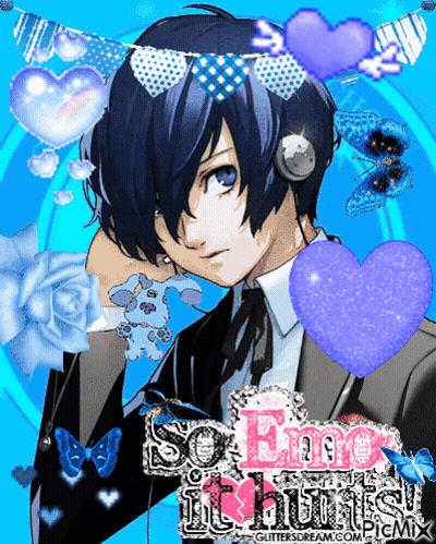 Anime Characters So Emo It Hurts GIF