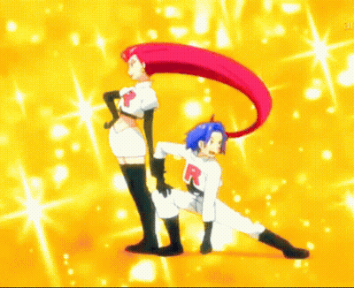 Anime Characters Standing Together GIF