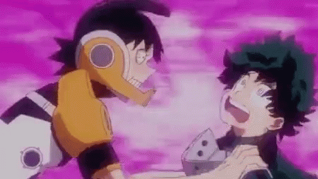 Anime Characters Standing Together GIF
