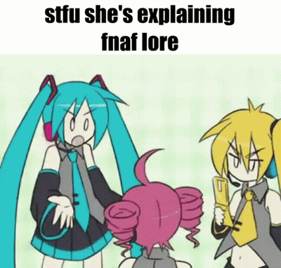 Anime Characters Talking Together GIF