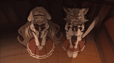Anime Characters With Cat GIF