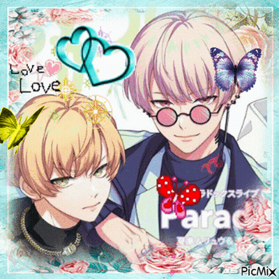 Anime Characters With Love Love GIF