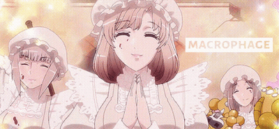 Anime Characters With Macrophage GIF