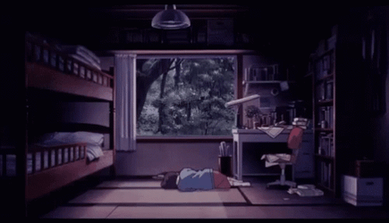 Anime City GIF