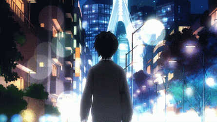 Anime City GIF