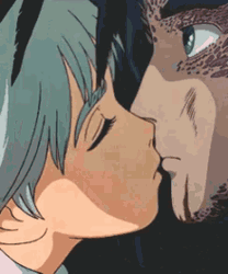 Anime Couple Howl Sophie Hatter Kiss