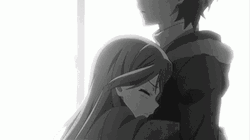Anime Couple Hug