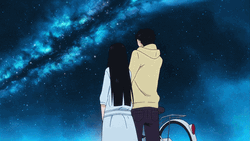 Anime Couple Kimi Ni Todoke Walking GIF 