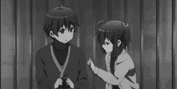 Anime Couple Yuuta Rikka