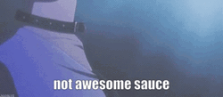 Anime Crying Not Awesome Sauce GIF