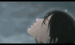 Anime Crying Under The Rain
