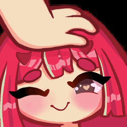 Anime Cute Eyes Head Pats GIF