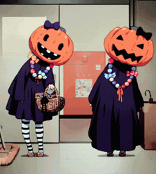 Anime Cute Halloween Costumes GIF