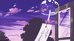 Anime Cute Purple Dream Catcher