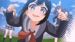 Anime Dancing D4DJ Happy Around GIF