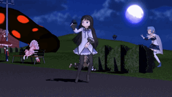 Anime Dancing Madoka Magica Homura Drunk GIF