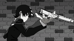Anime Death The Kid Gun Play GIF