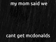 Anime Depressed Man Mom Said We Can't Get Mcdonalds Meme GIF