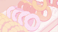 Anime Donut Background