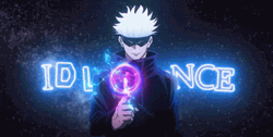 Anime Edit Gojo Satoru GIF