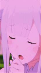 Anime Edit Re Zero Emilia GIF