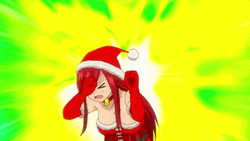 Merry Christmas Anime GIF  Merry Christmas Anime Wink  Discover  Share  GIFs