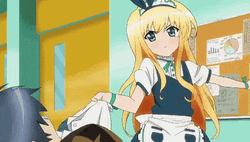 Anime Fight Cute Slap