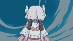 Anime Fighting Kanna Kamui GIF