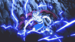 Anime Fighting Killua Zoldyck Ari No Katami GIF