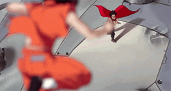 Anime Fights Akira Ferocious Battle GIF