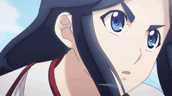Anime Fights Kukuri Unleashing Ice Sword GIF