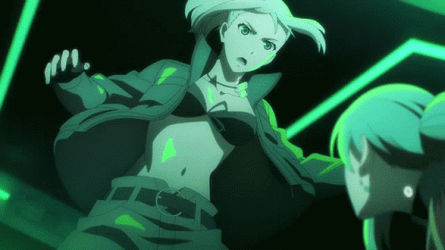 Anime Fights Vivy In Fluorite Eye's Song GIF