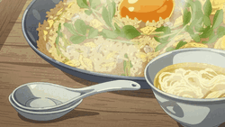 Anime Food Fried Rice Soup